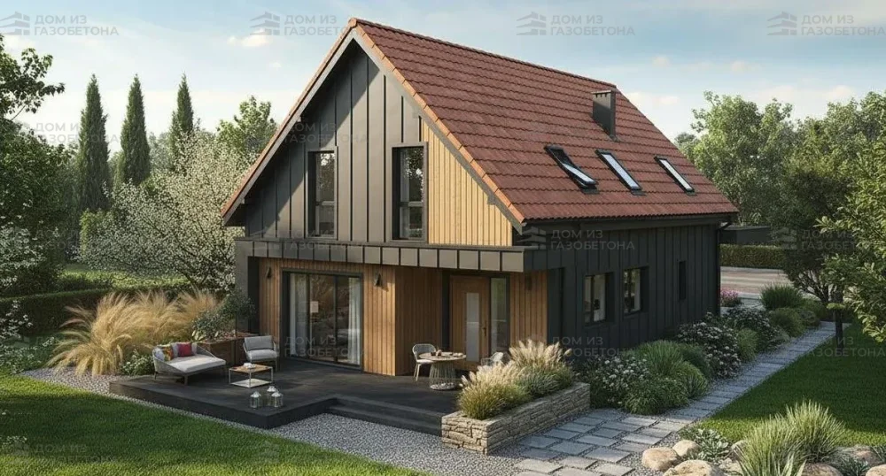 Проект Двухэтажный дом 9 на 18, 176 м2