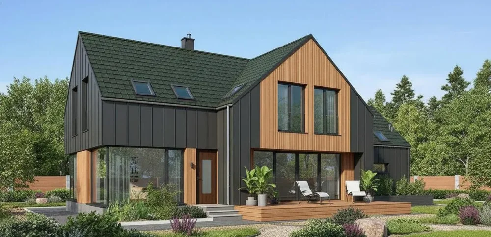 Проект Двухэтажный дом 18 на 11, 191 м2