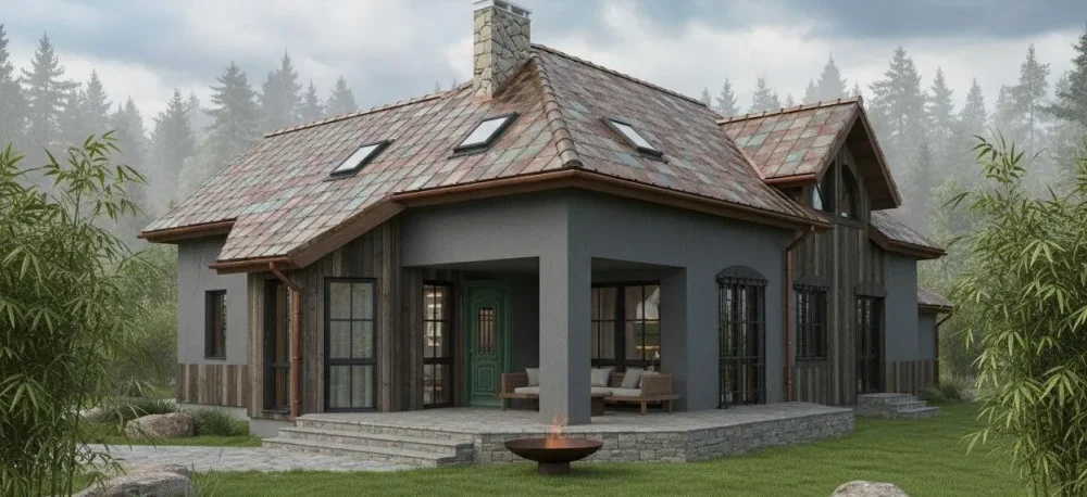 Проект Двухэтажный дом 20 на 11, 206 м2